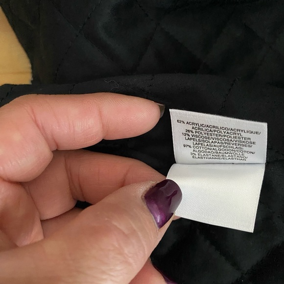 Anne Klein Black and White Tweed Blazer - Picture 6 of 10